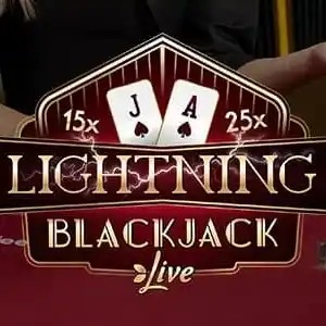 Enjoy Lightning Blackjack by Evolution – logo hosted on betriot-greece.com